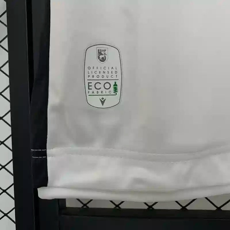 Maillot Albanie extérieur "Blanc" 2025/2026 YamaKits Foot