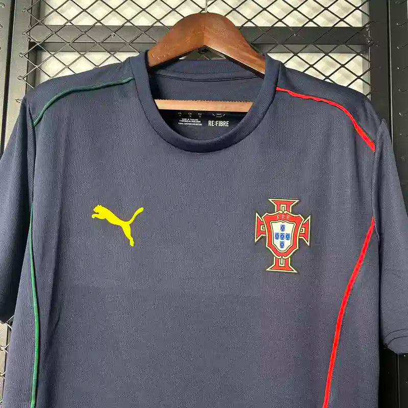 Maillot Portugal entrainement "Bleu foncé" 2025/2026 YamaKits Foot