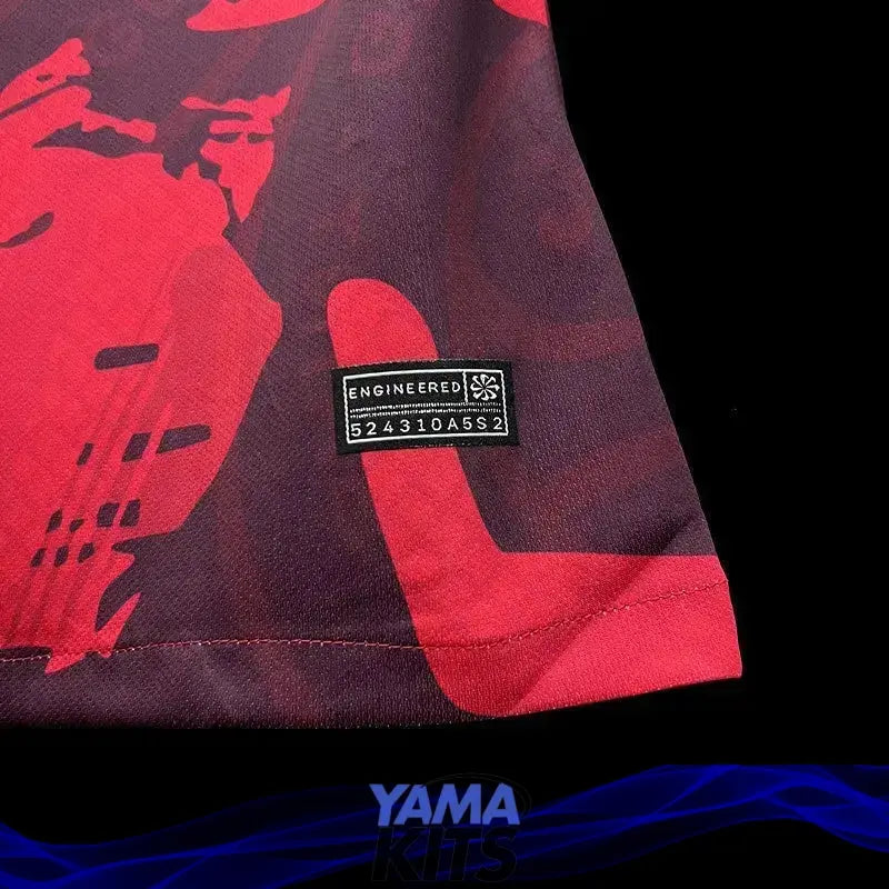 Maillot Paris Saint-Germain concept « rouge » 2024/2025 - YamaKits
