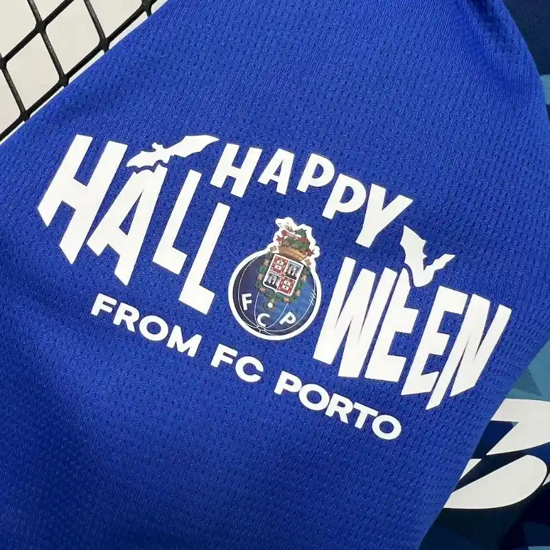 Maillot FC Porto concept bleu "Halloween" 2024/2025 YamaKits Foot
