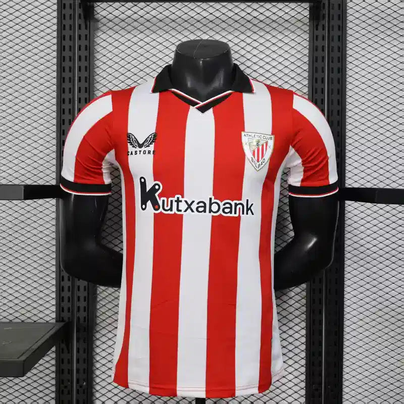 MAILLOT ATHLETIC BILBAO DOMICILE 2025/2026 Version Player YamaKits Foot