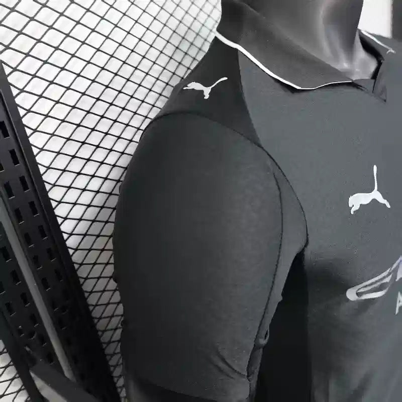 MAILLOT MANCHESTER CITY "noir" 2025/2026 Version Player YamaKits Foot