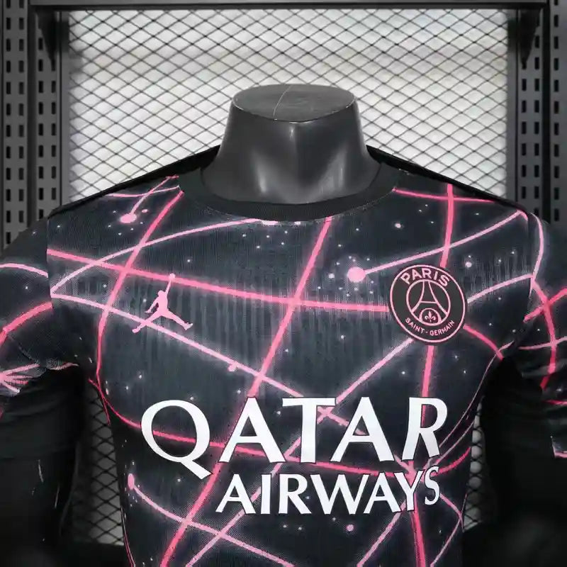 MAILLOT PARIS SG PRE-MATCH 2025/2026 Version Player YamaKits Foot