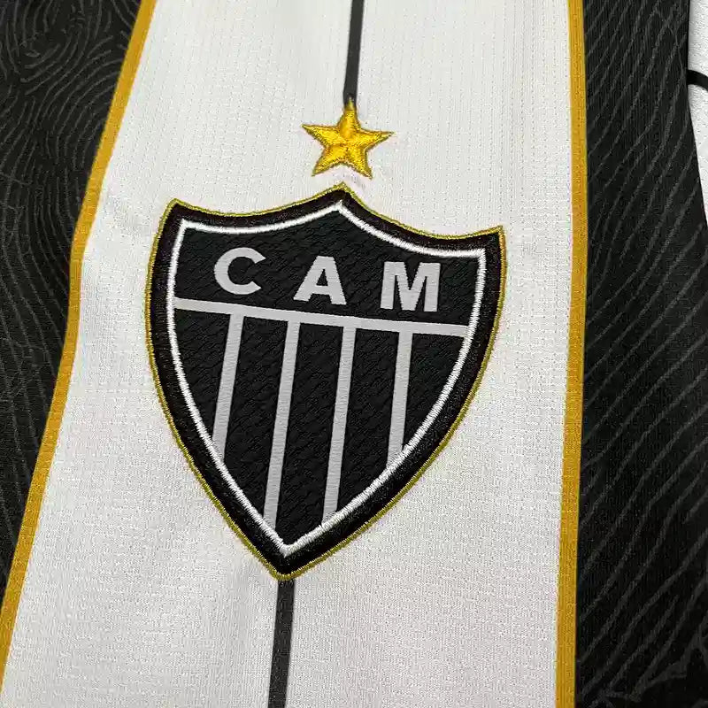 Maillot Atlético Mineiro concept "Blanc,Noir" 2025/2026 YamaKits Foot