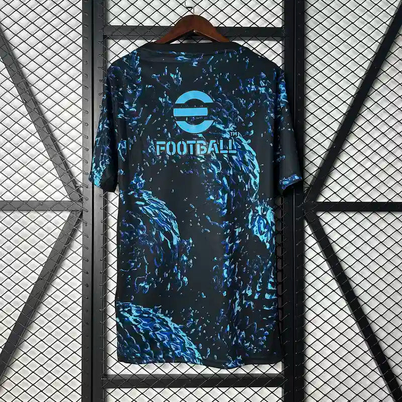 Maillot Inter Milan concept "Bleu serpent" 2025/2026 YamaKits Foot