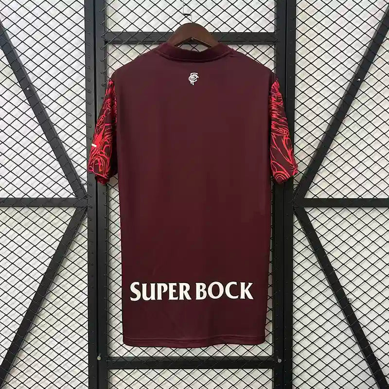 Maillot Porto concept "Rouge" 2025/2026 YamaKits Foot