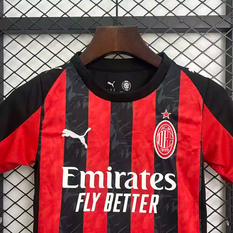 Maillot Ac Milan enfant domicile 2025/2026 YamaKits Foot