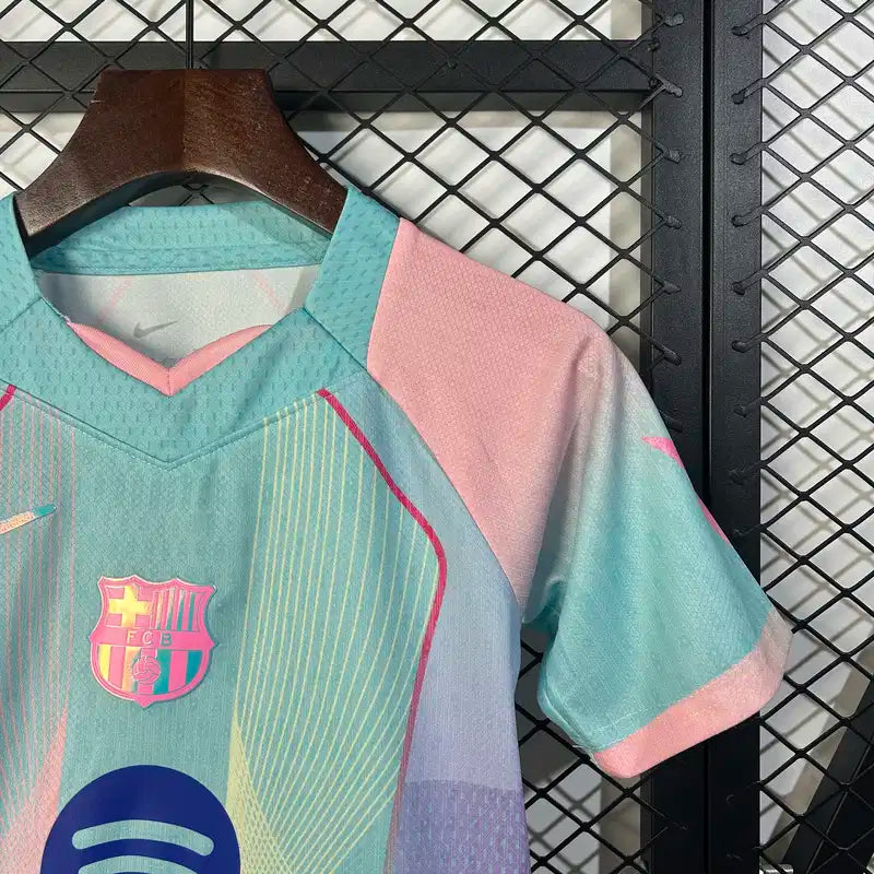 Maillot Barcelone enfant concept "Multicolor" 2025/2026 YamaKits Foot