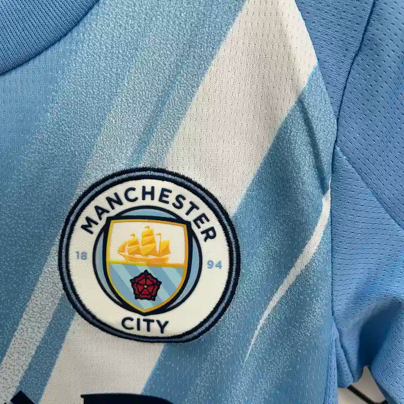 Maillot Manchester City enfant domicile 2025/2026 YamaKits Foot