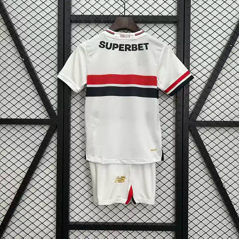 Maillot Sao Paulo enfant domicile 2025/2026 YamaKits Foot