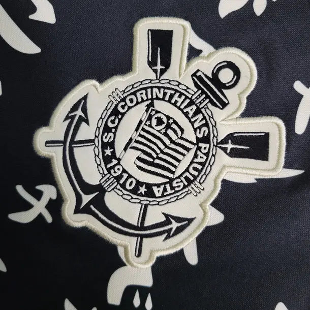 Maillot Corinthians third "noir" 2022/20223 YamaKits Foot