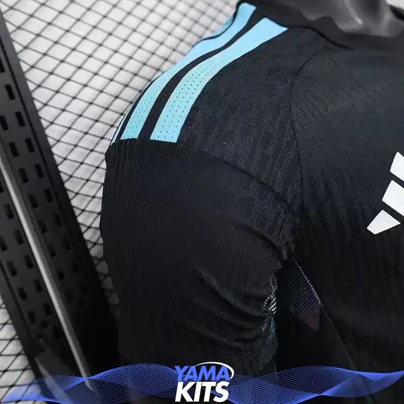 MAILLOT ARGENTINE GARDIEN "Noir" 2026/2027 Version Player YamaKits Foot