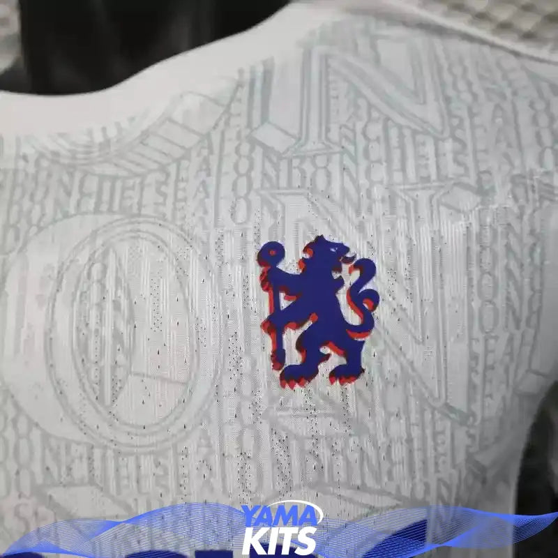 MAILLOT CHELSEA ENTREPRISE "Blanc" 2025/2026 Version Player YamaKits Foot