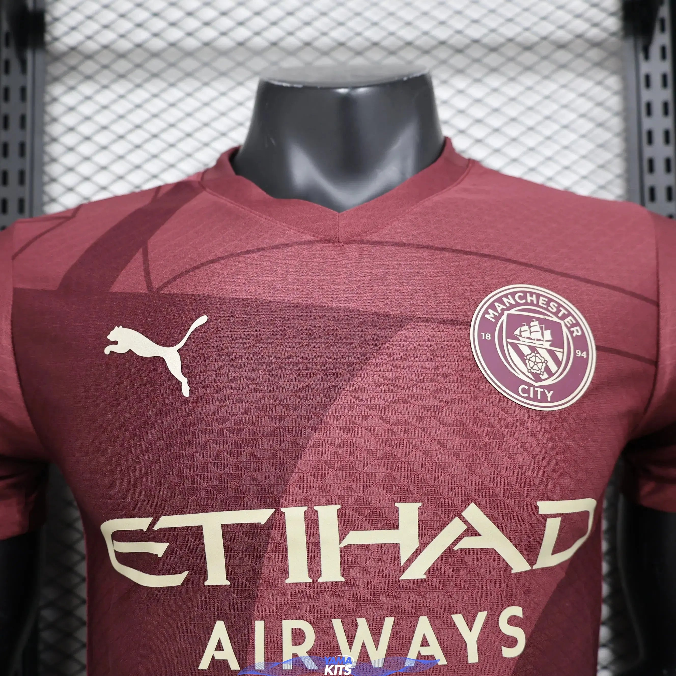 Maillot Manchester city 2024/2025 Version Player YamaKits Foot