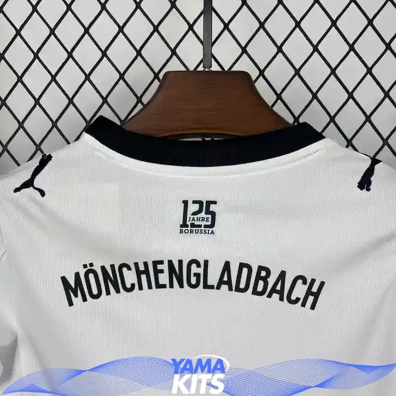 Maillot Borussia Mönchengladbach enfant domicile 2025/2026 YamaKits Foot