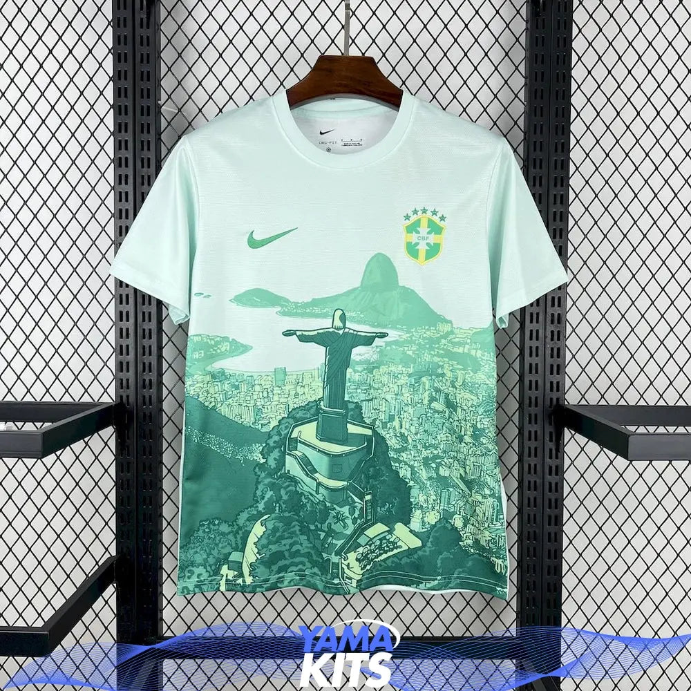Maillot Brésil concept « Vert » 2025/2026 YamaKits