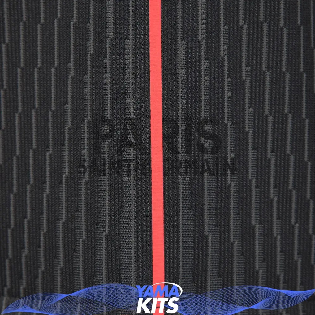 Maillot Paris SG Fourth "Jordan" noir 2025/2026 YamaKits Foot