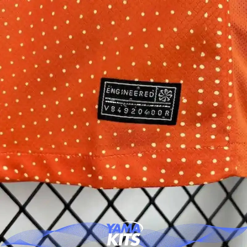 Maillot Pays-bas "orange" 2025/2026 YamaKits Foot