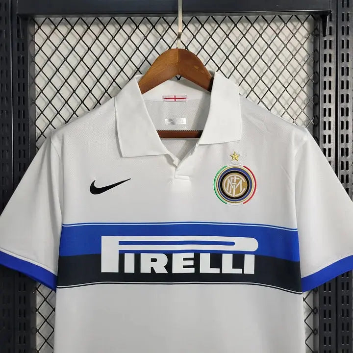 Maillot Inter milan Retro extérieur "Blanc" 2009/2010 YamaKits Foot