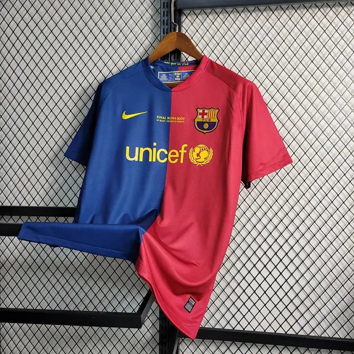 Maillot FC Barcelone RETRO domicile 2008/2009 YamaKits Foot