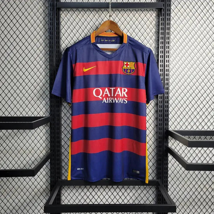 Maillot FC Barcelone RETRO domicile 2025/2016 YamaKits Foot
