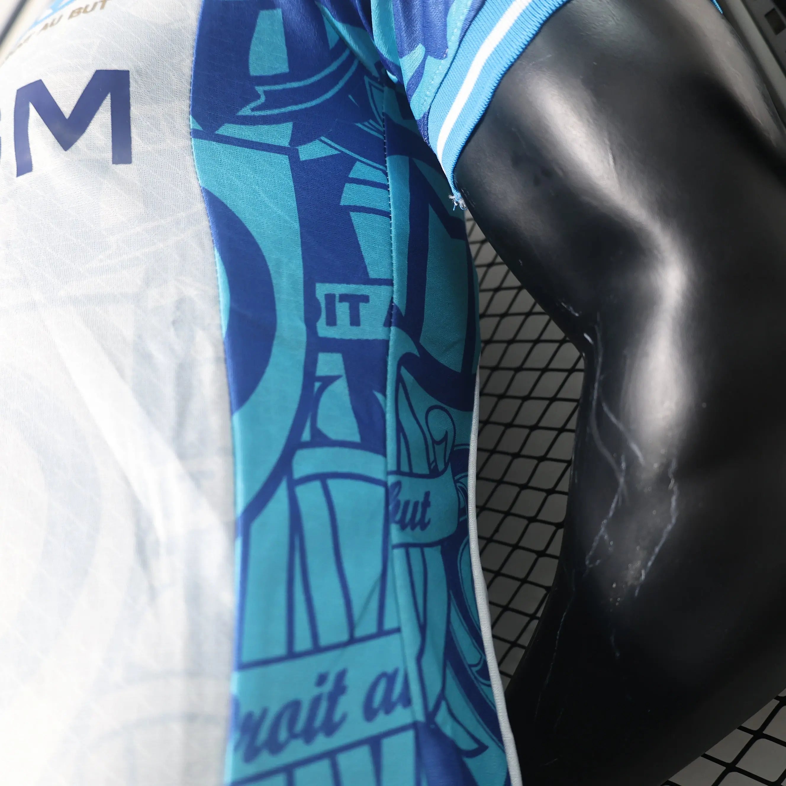 MAILLOT MARSEILLE CONCEPT "Blanc" 2024/2025 Version Player YamaKits Foot
