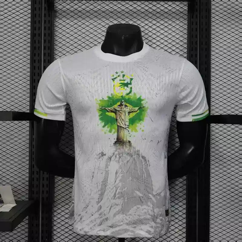 MAILLOT BRÉSIL CONCEPT "Blanc" 2025/2026 Version Player YamaKits Foot