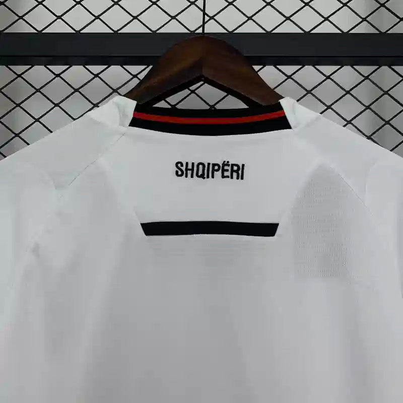 Maillot Albanie extérieur "Blanc" 2025/2026 YamaKits Foot
