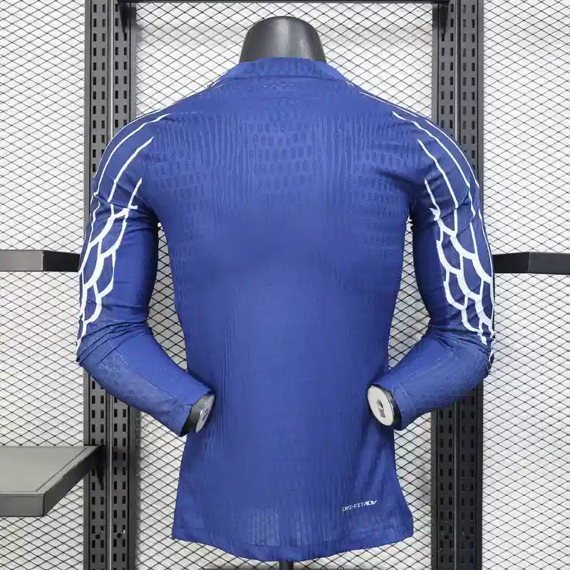 Maillot Paris SG third "Jordan, bleu" 2024/2025 Manches longues YamaKits Foot