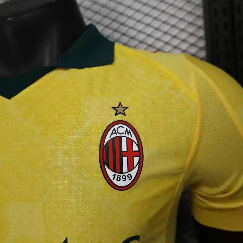 Maillot Ac Milan gardien « Jaune » 2024/2025 Version Player YamaKits Foot5