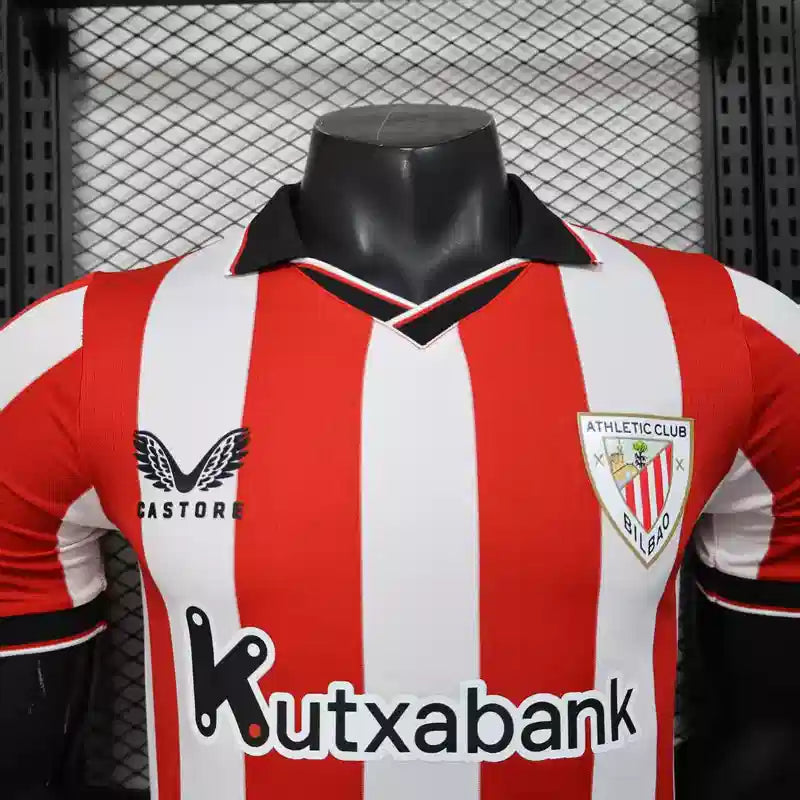 MAILLOT ATHLETIC BILBAO DOMICILE 2025/2026 Version Player YamaKits Foot