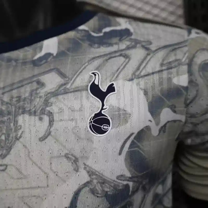 Maillot Tottenham concept "gris" 2025/2026 Version Player YamaKits Foot