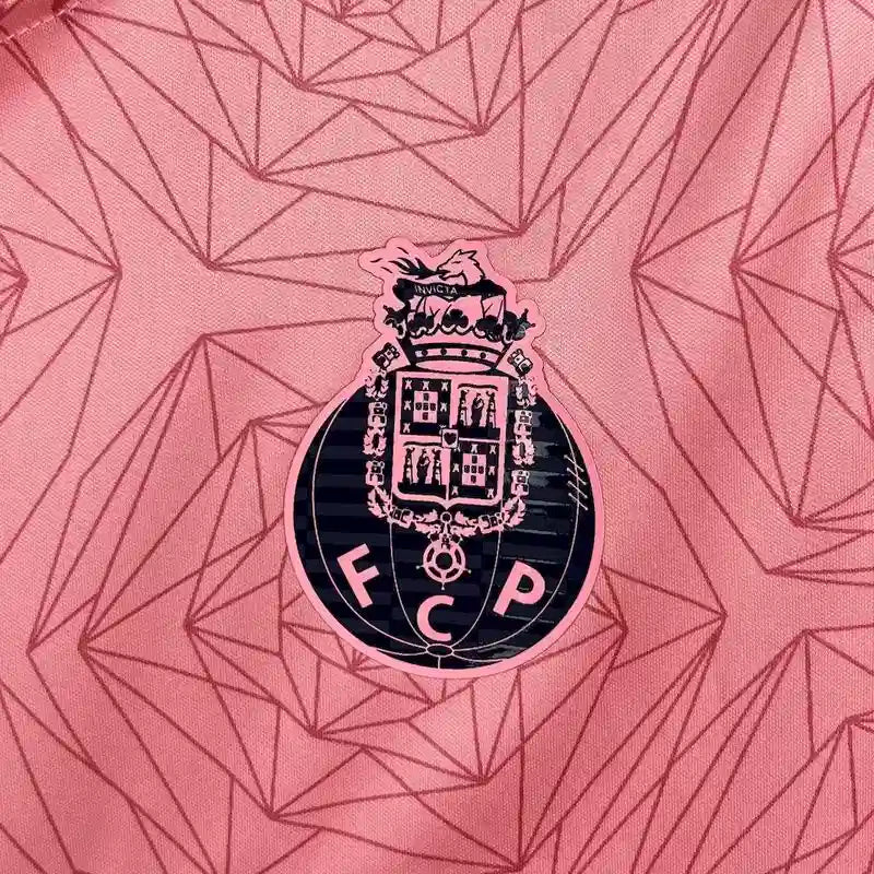 Maillot Porto enfant extérieur "Rose" 2025/2026 YamaKits Foot