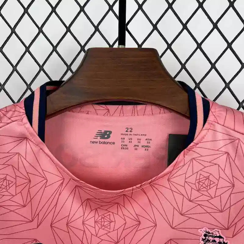 Maillot Porto enfant extérieur "Rose" 2025/2026 YamaKits Foot