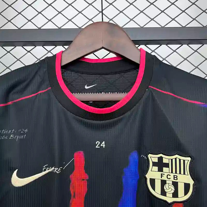 Maillot Barcelone concept "Noir" 2025/2026 YamaKits Foot