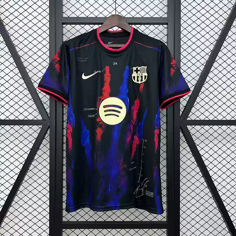 Maillot Barcelone concept "Noir" 2025/2026 YamaKits Foot