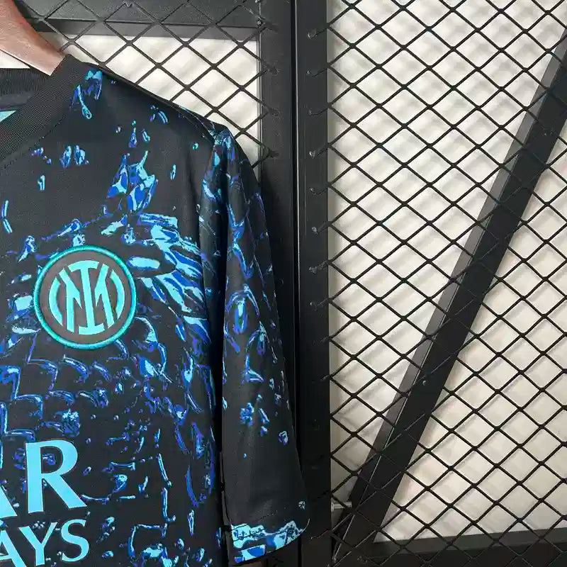Maillot Inter Milan concept "Bleu serpent" 2025/2026 YamaKits Foot