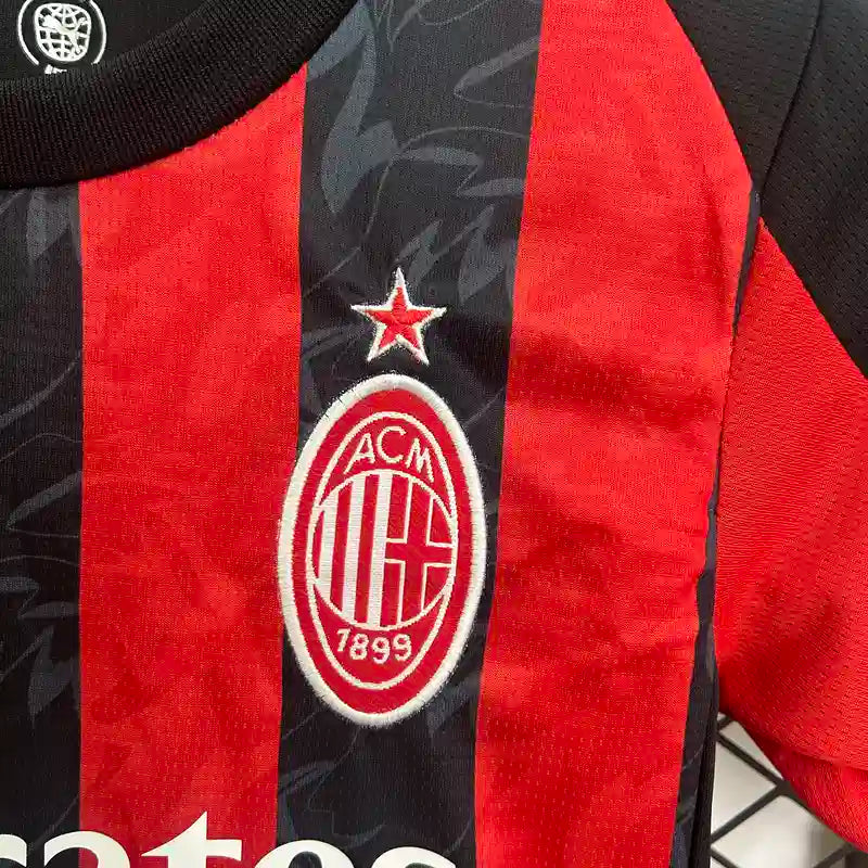 Maillot Ac Milan enfant domicile 2025/2026 YamaKits Foot