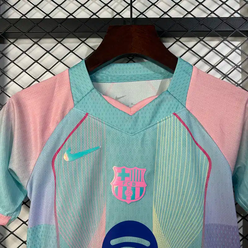 Maillot Barcelone enfant concept "Multicolor" 2025/2026 YamaKits Foot