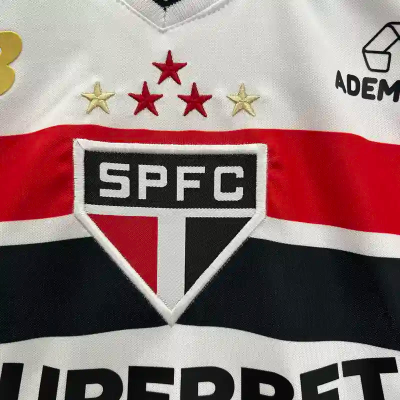 Maillot Sao Paulo enfant domicile 2025/2026 YamaKits Foot