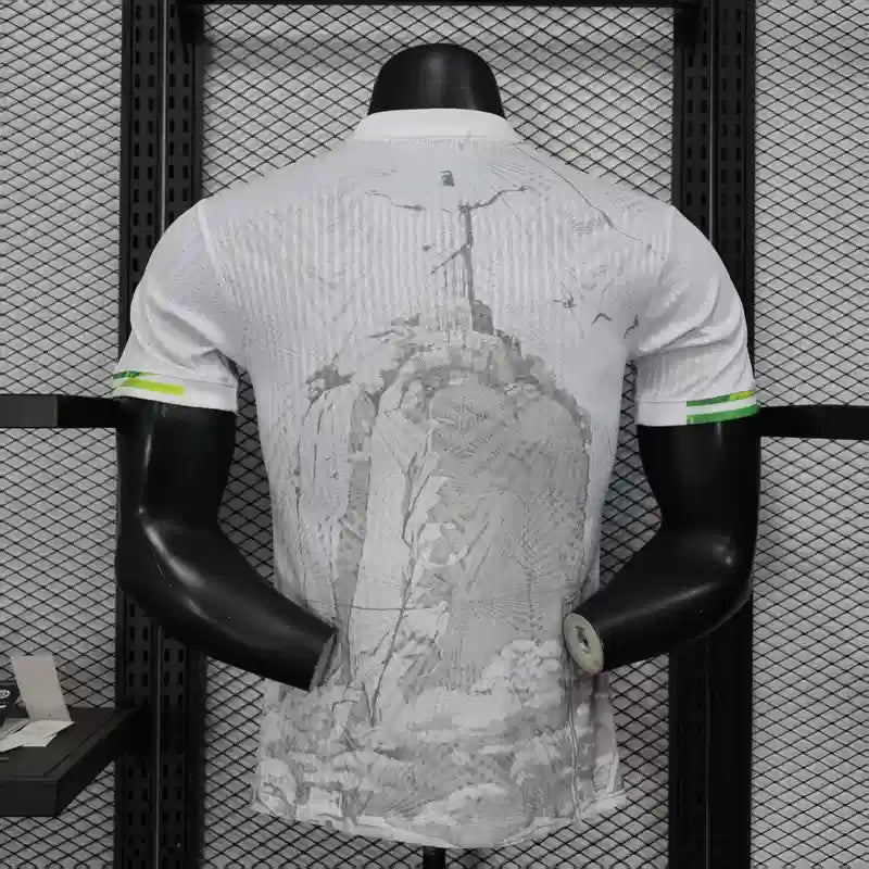 MAILLOT BRÉSIL CONCEPT "Blanc" 2025/2026 Version Player YamaKits Foot