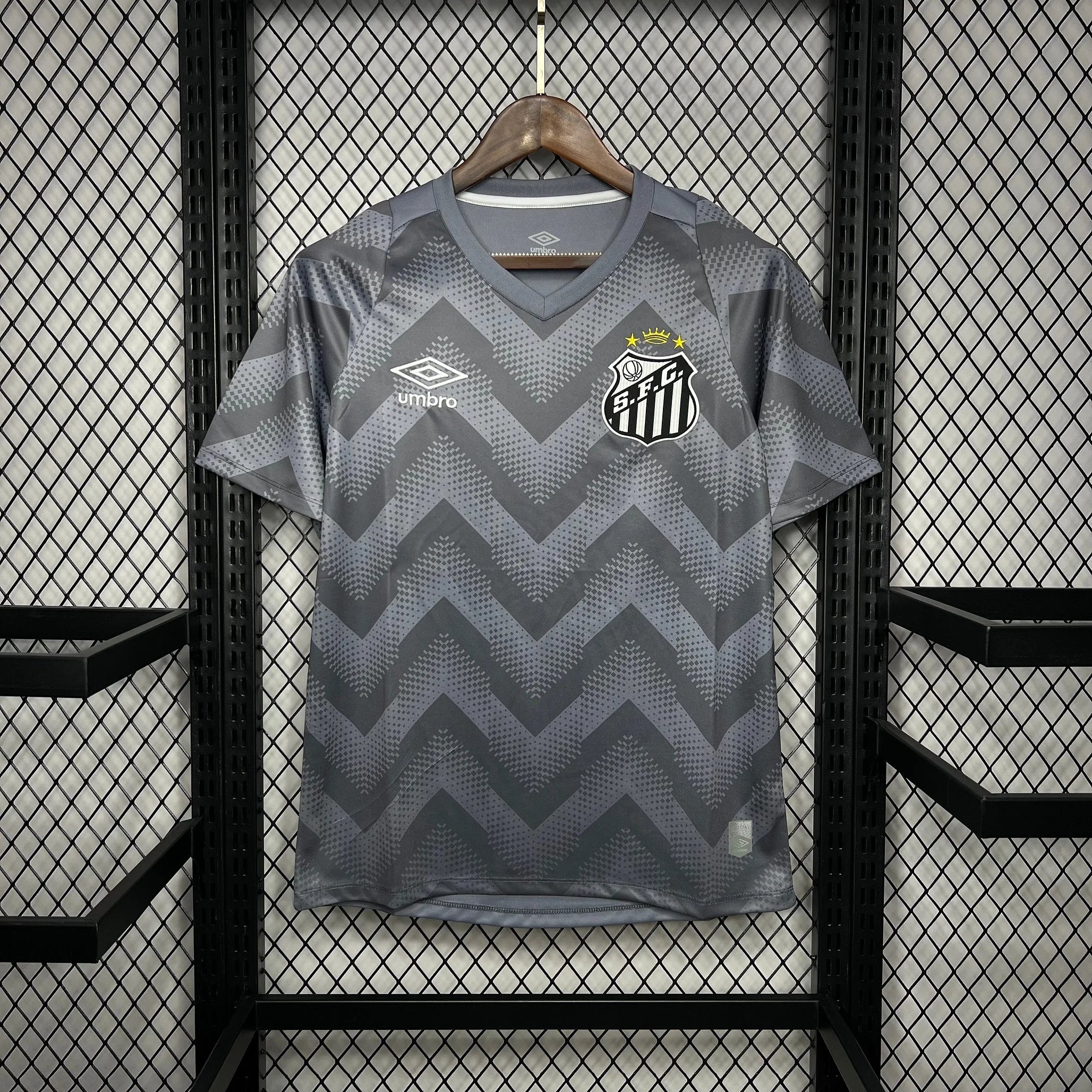 Maillot Santos FC entainement "Gris" 2024/2025 YamaKits Foot