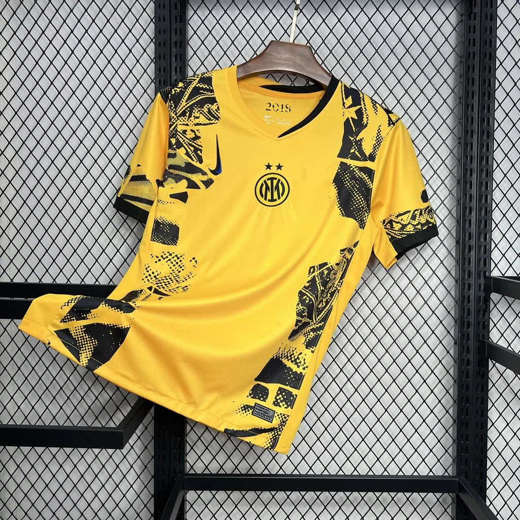 Maillot Inter Milan third "Jaune" 2024/2025 YamaKits Foot