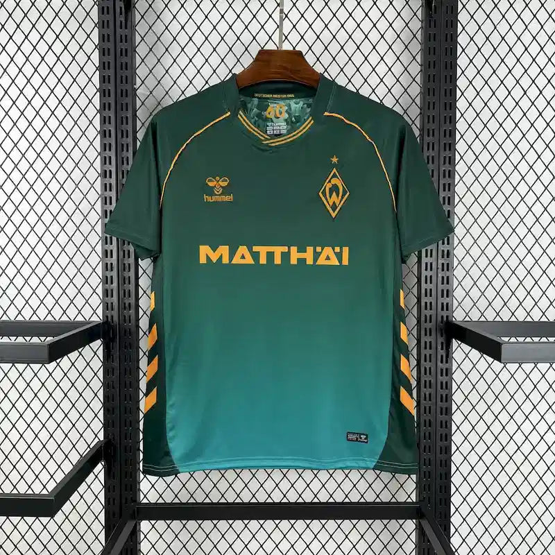 Maillot Borussia Mönchengladbach éxterieur "vert" 2025/2026 YamaKits Foot