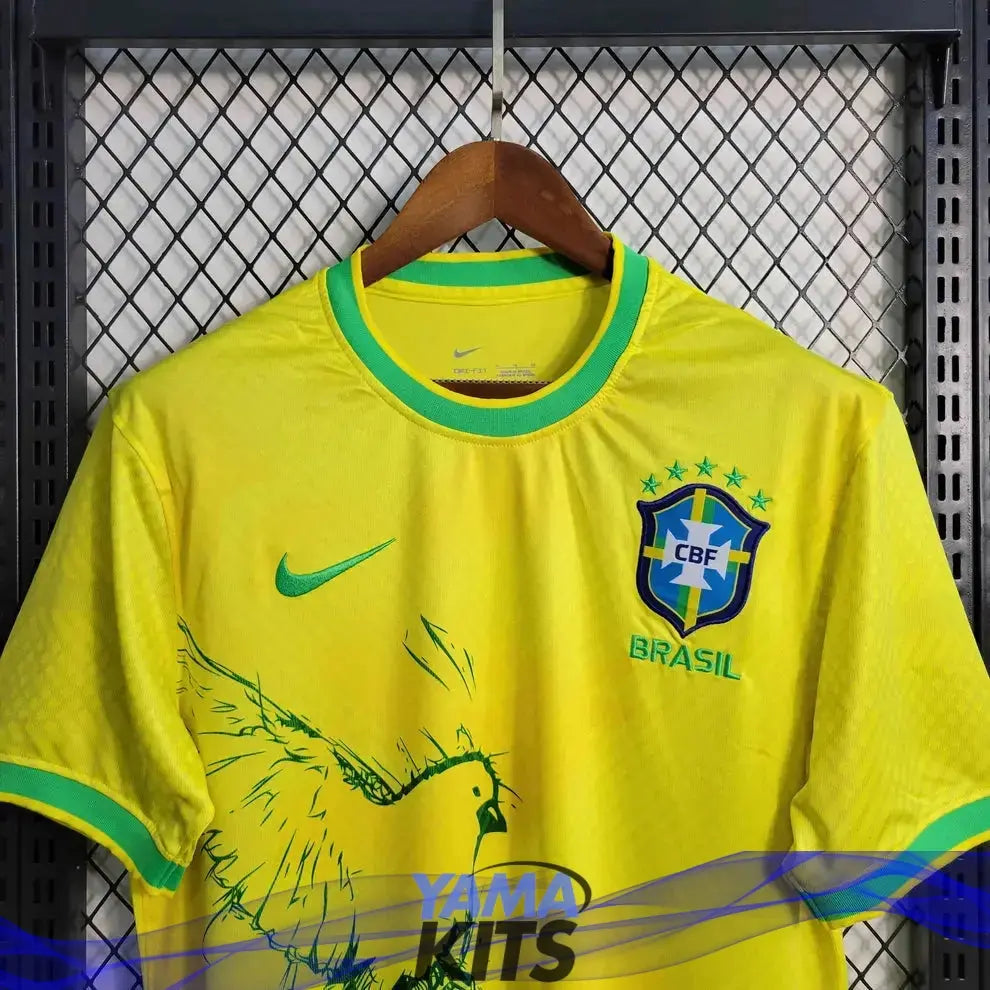 Maillot Brésil/ Brazil Concept « oiseaux jaune » 2024 - YamaKits