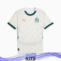 Maillot Cote d'Ivoire extérieur "Blanc" 2025