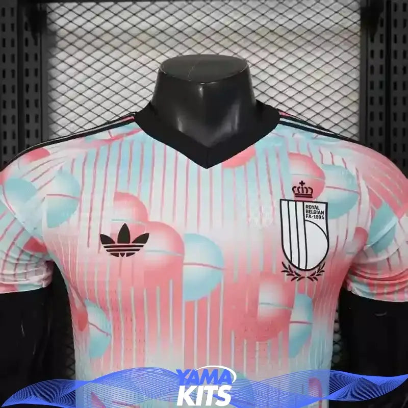 MAILLOT BELGIQUE EXTÉRIEUR CDM 2026/2027 Version Player YamaKits Foot