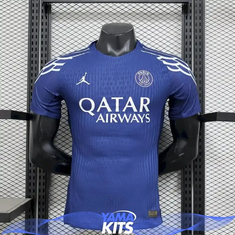 Maillot Paris SG Third "Jordan, bleu" 2024/2025 Version Player YamaKits Foot