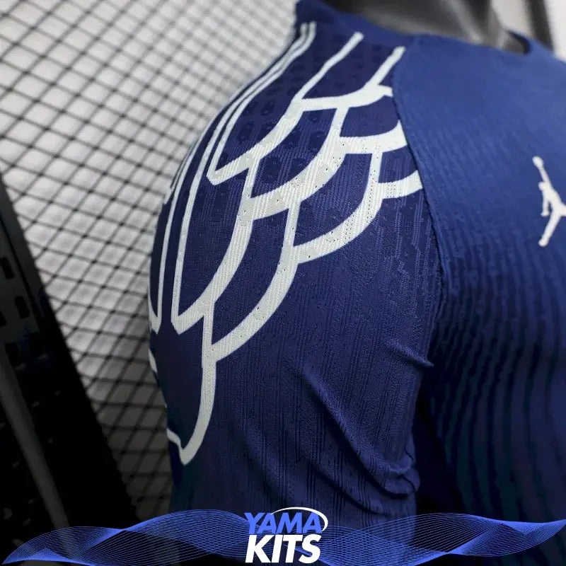 Maillot Paris SG Third "Jordan, bleu" 2024/2025 Version Player YamaKits Foot