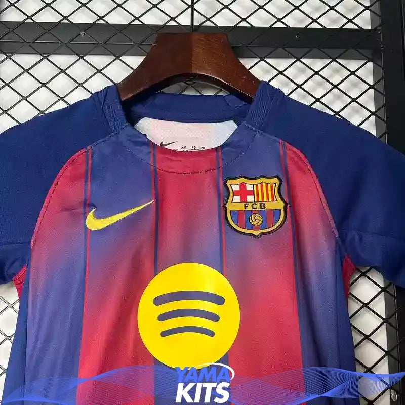 Maillot Barcelone enfant domicile 2025/2026 YamaKits Foot
